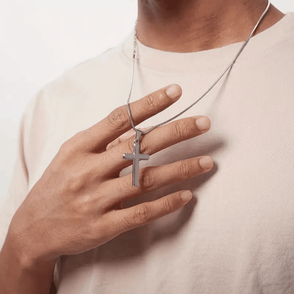 Oneswear® 🔥 Grandson. Never Lose Faith - Cross Necklace D01