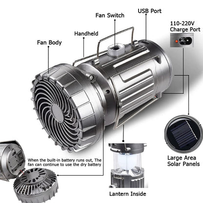 Cilifer® 🔥Versatile solar-powered camping lantern🔥 D01