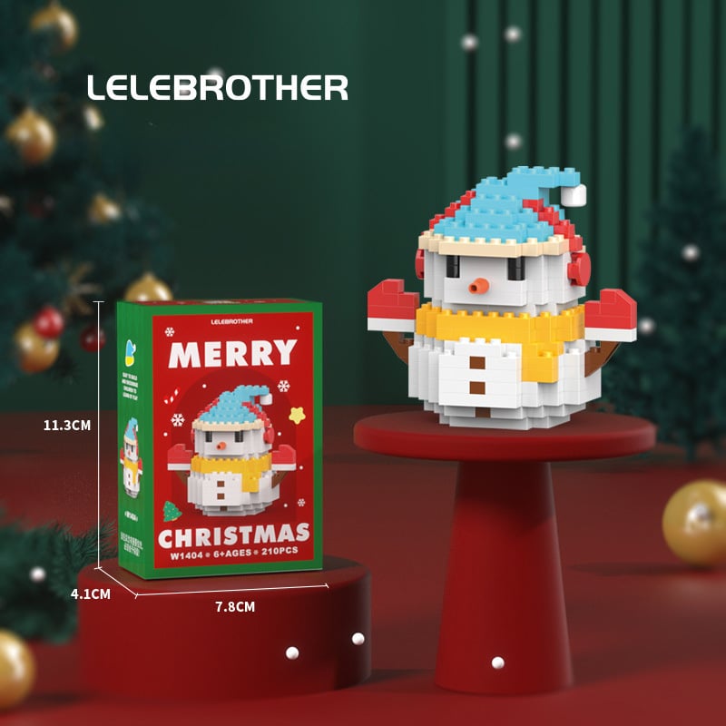 CZTICLE® 🎁Limited Time 49% OFF-🎄Santa Claus Design Building Blocks Toy D01