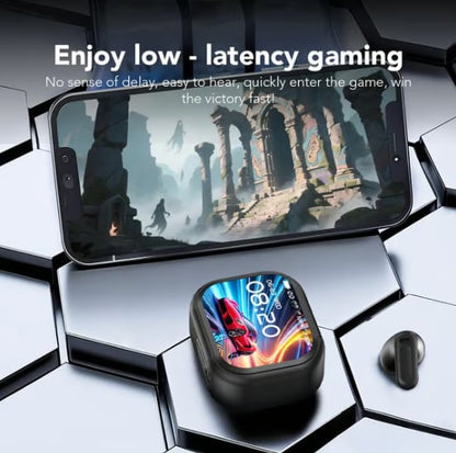 Cilifer® 🔥 NE20 Bluetooth 5.4 Earphones LED Display High Fidelity Waterproof Wireless Earphones | Suitable for Office. Sports. Study and Audio Calls | Built-in Microphone | Earphones D01