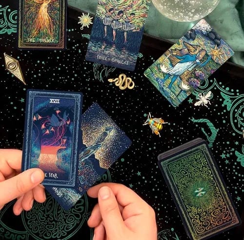 CZTICLE® 💖Last Day Sale 49% OFF-Witch Mirra Visions: Lenticular Tarot & Oracle Deck🔮 D01