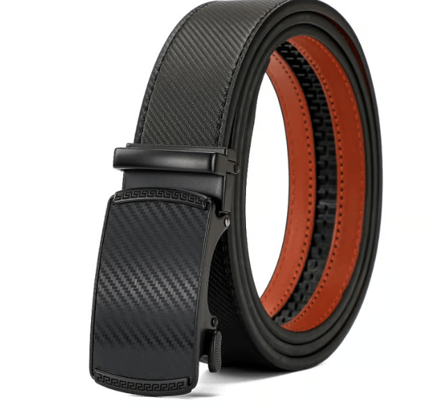 Sfrcord®🏆  Best Seller - Leather Ratchet Belt With Adjustable Buckle D01