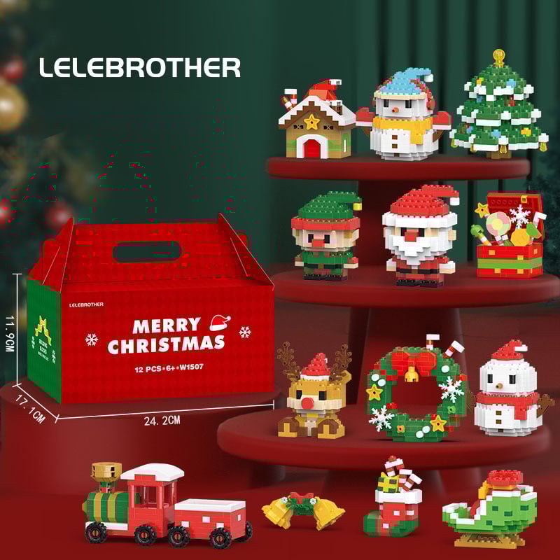 CZTICLE® 🎁Limited Time 49% OFF-🎄Santa Claus Design Building Blocks Toy D01