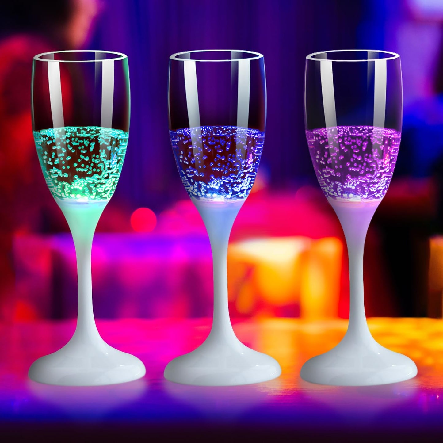 Cilifer®🔥 LED Light Up Cups Wine Champagne Glass D01