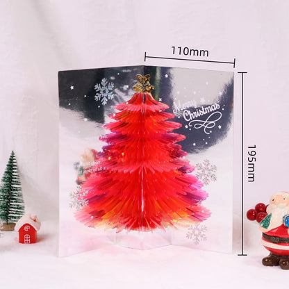 3D Christmas Cilifer® 🔥 Handmade Cards D01
