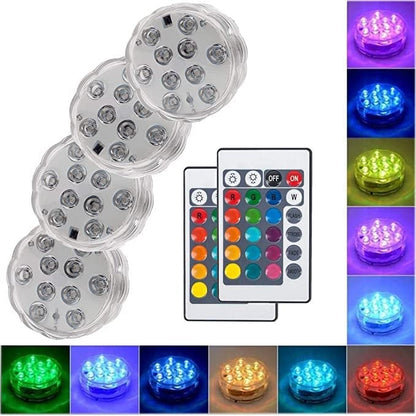 Cilifer® 💥Submersible LED Pool Lights (RF Remote Control ) D01