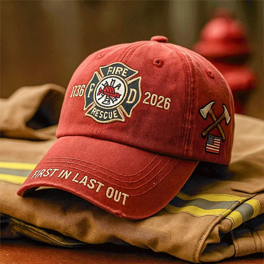 Sfrcord® 🔥 U.S. Firefighting Commemorative Baseball Cap D01