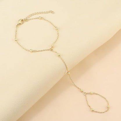 Oneswear®  🏖️ Women's 14K Gold & Sterling Silver Anklets D02