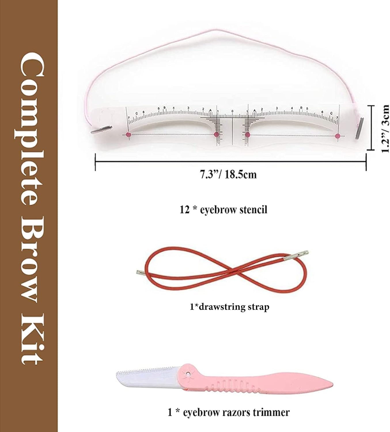 DAFEILA®🔥✨Reusable Eyebrow Stencil Shaper Kit (14-pack) D02