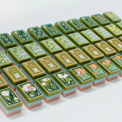 Cilifer®🔥2025 Noticeablek®Hand-Painted Mahjong Tiles Set D02
