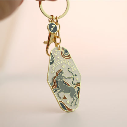 Cilifer® 🔮✨Vintage Illustrated Zodiac Keychain D01