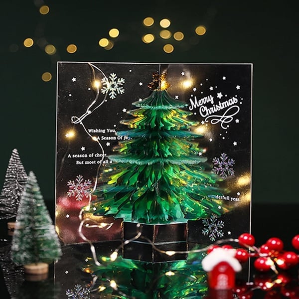3D Christmas Cilifer® 🔥 Handmade Cards D01