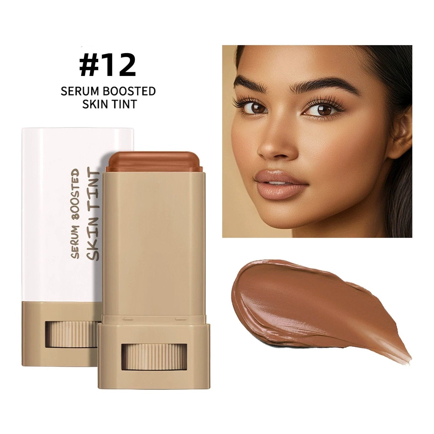 Luhaka® 🔥Foundation Stick Beauty Balm Serum Boosted Skin Tint D02