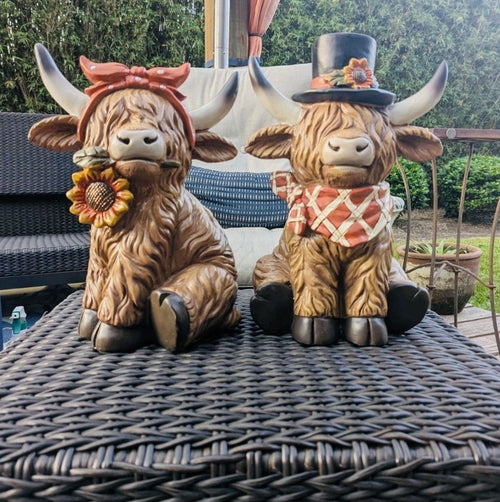 Cilifer®🔥LAST DAY 49% OFF - 2025 Thanksgiving Highland Cow Set D01