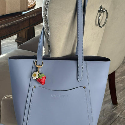 Cilifer®🍊🌼Leather Fruit And Flower Key Fob D01