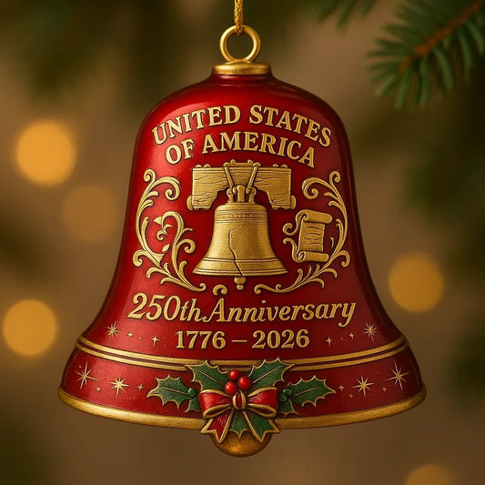 CZTICLE®🔥LAST DAY 49% OFF-🔔United States 250th Anniversary Bell Ornament D01
