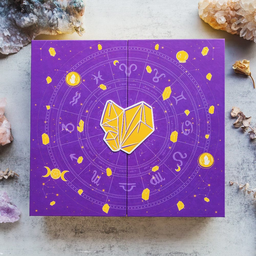 CZTICLE®🔥2025 New Release🎃Reiki Crystal Halloween Countdown Gift Box🔮The Magic of Healing and Energy Transfer!