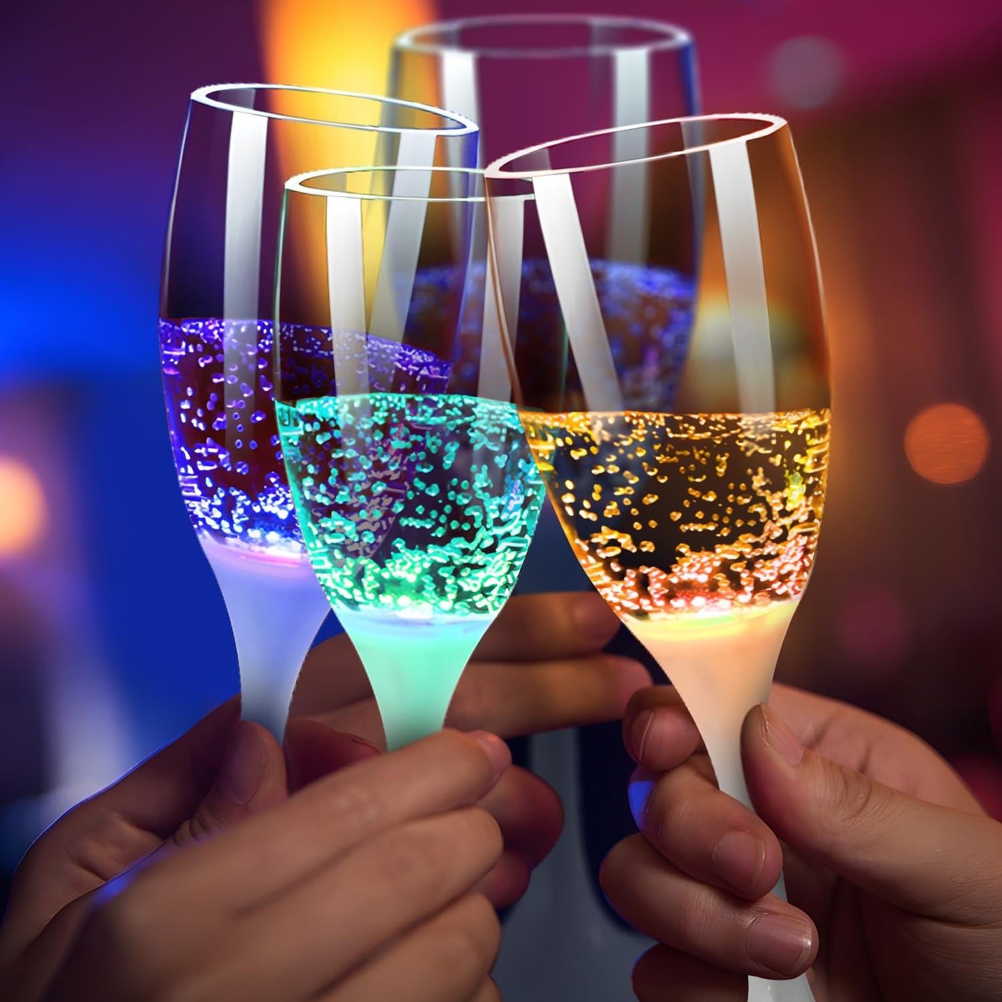 Cilifer®🔥 LED Light Up Cups Wine Champagne Glass D01