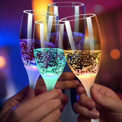 Cilifer®🔥 LED Light Up Cups Wine Champagne Glass D01