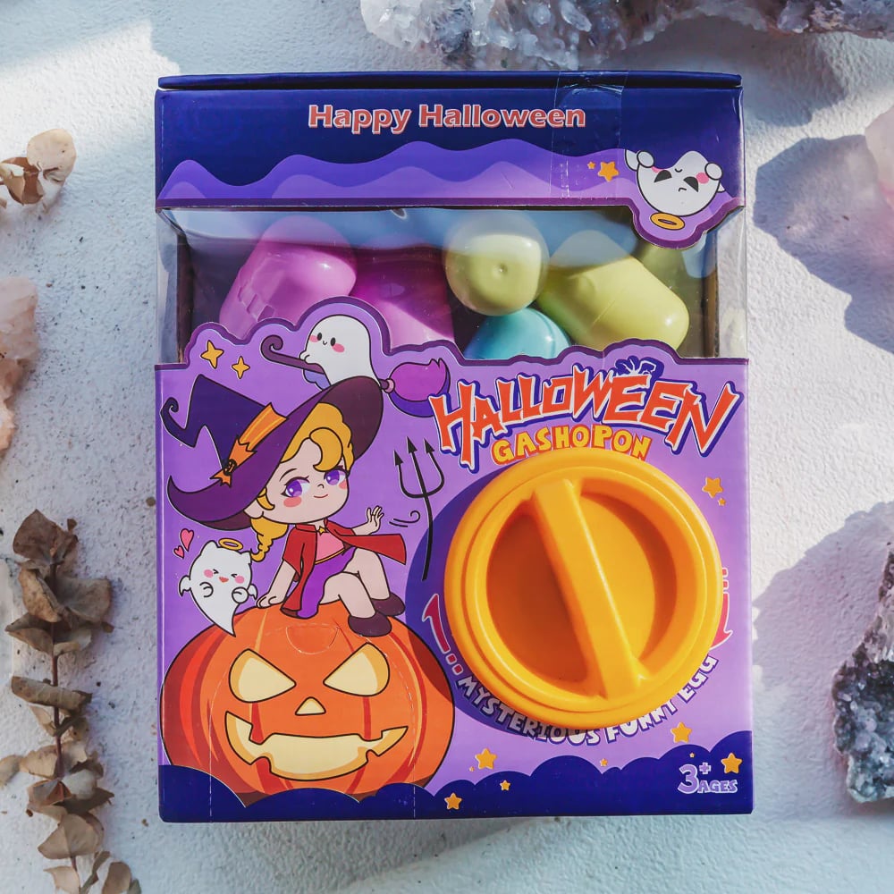 🏆 50K+ SOLD! 🎁 Cilifer® 🔥 Mini Holiday Gashapon Machine – Fun. Reusable & Perfect for Halloween & Christmas Magic 🕹️🎄 D01
