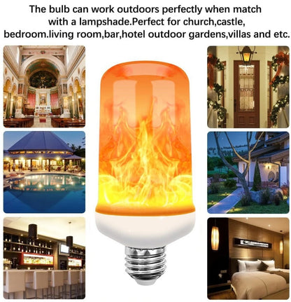Cilifer®  🔥LED Flame Light Bulb With Gravity Sensing Effect D02