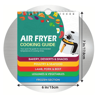 Cilifer® 🔥 Air Fryer Magnets Guide Booklet D01