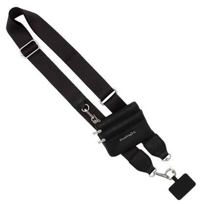 Cilifer®🔥Phone Strap with Zippered Pouch D01