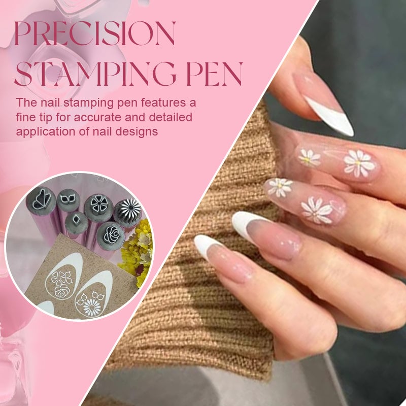 🔥LAST DAY 49% OFF - Nail Art Stamp Pen