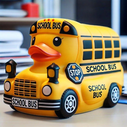 Cilifer® 🔥🚌 Rubber School‑Bus Duck D01