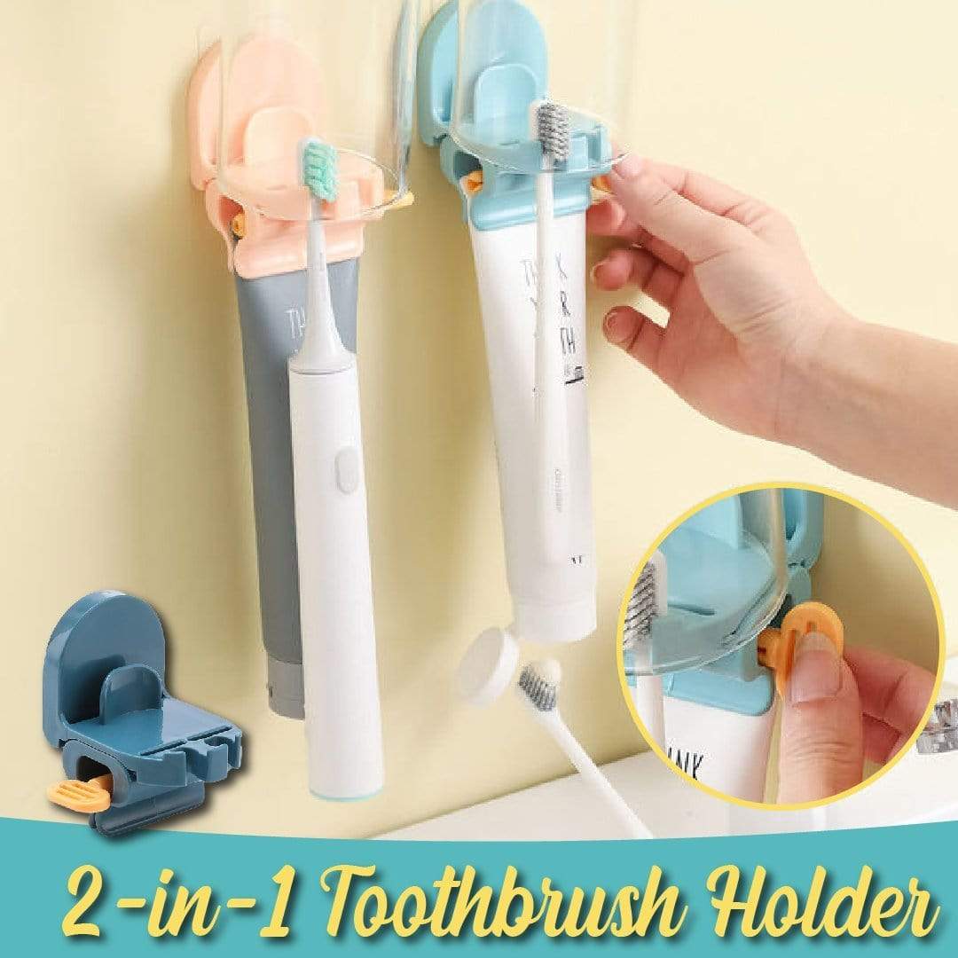 2 in 1 Toothpaste Holder