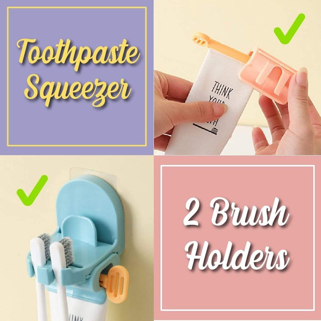 2 in 1 Toothpaste Holder