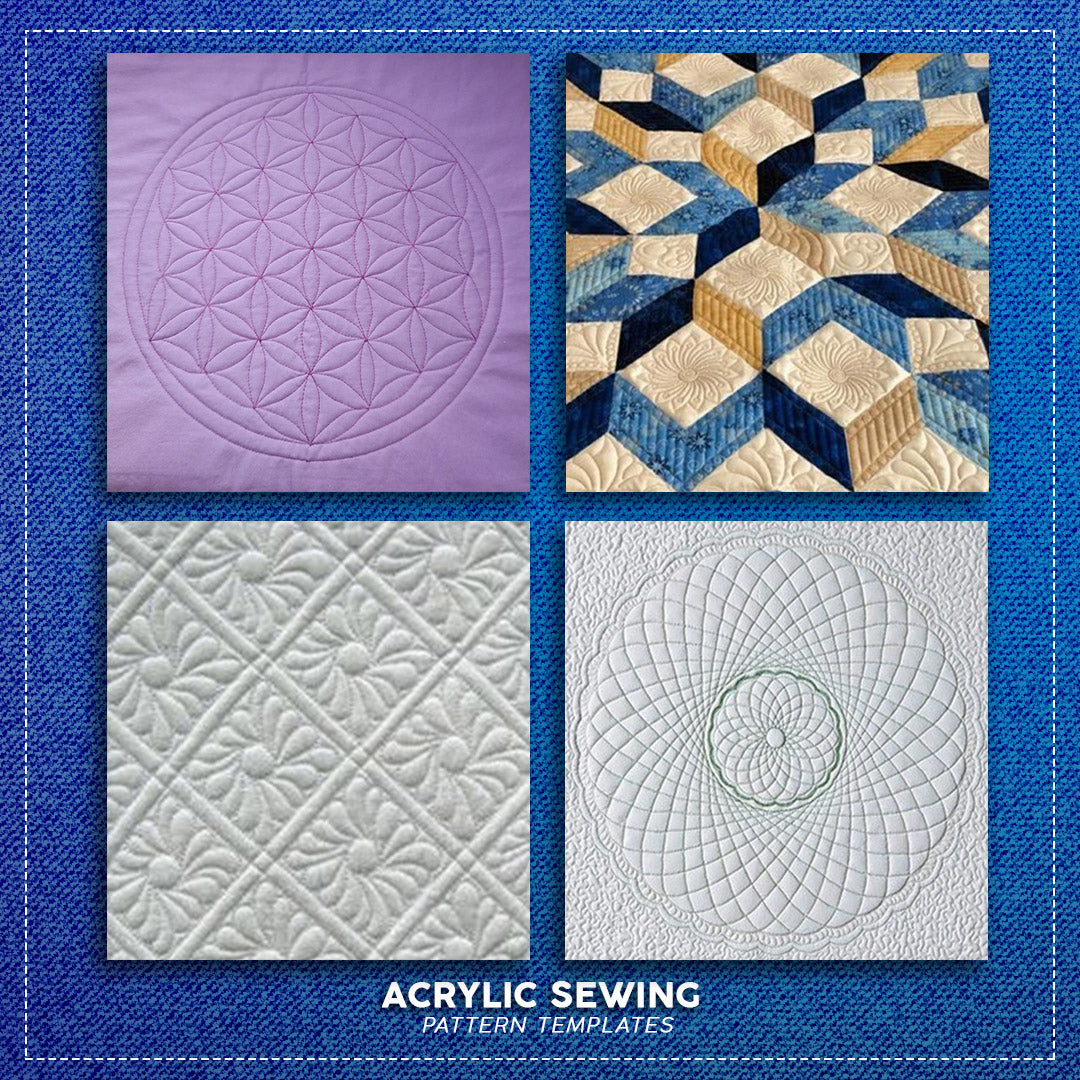 Acrylic Sewing Pattern Templates